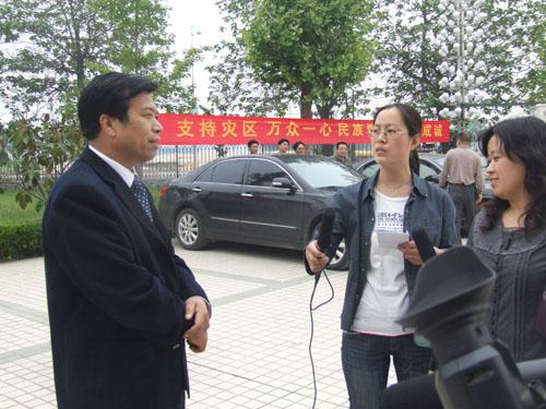災區行動采訪